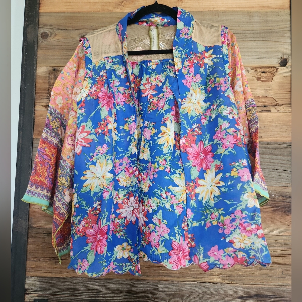 NWT Aratta Bella Short Kimono Size Small - Picture 4 of 7